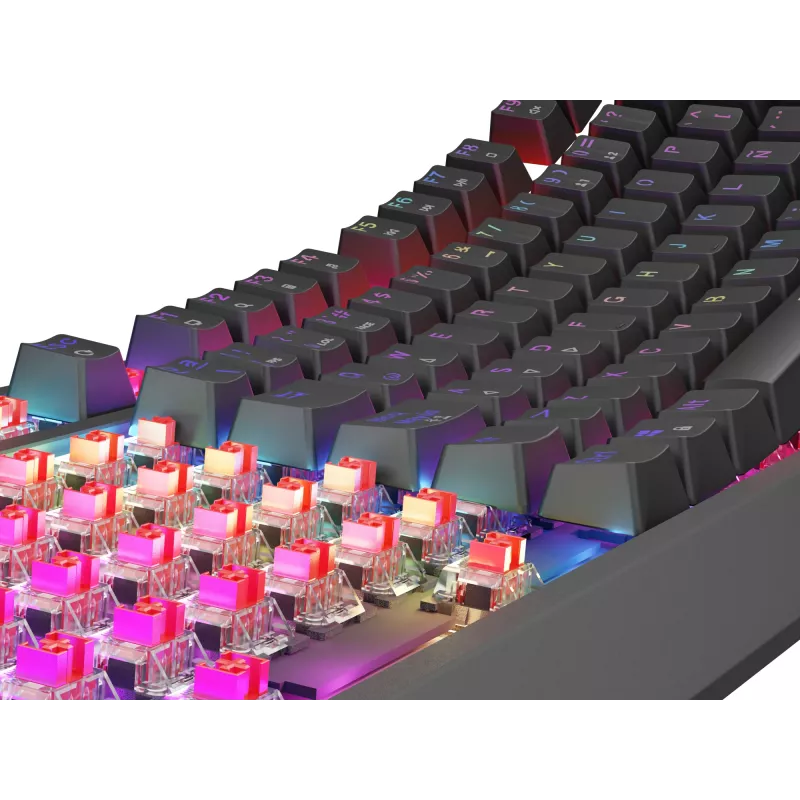 GENESIS Thor 230 TKL keyboard Gaming USB QWERTY Spanish Black