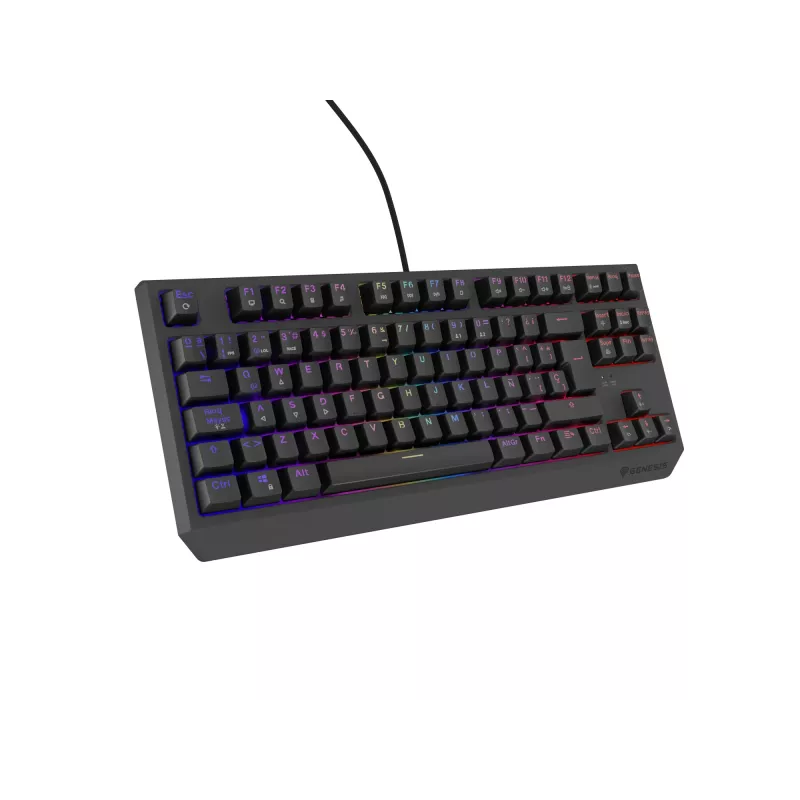 GENESIS Thor 230 TKL keyboard Gaming USB QWERTY Spanish Black