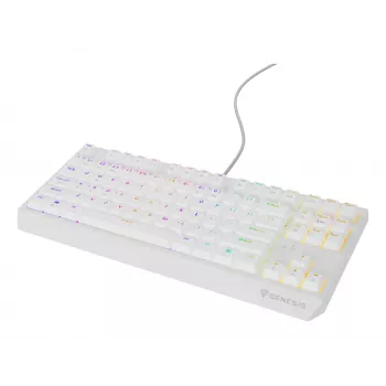 GENESIS Thor 230 TKL keyboard Gaming USB QWERTY US English White