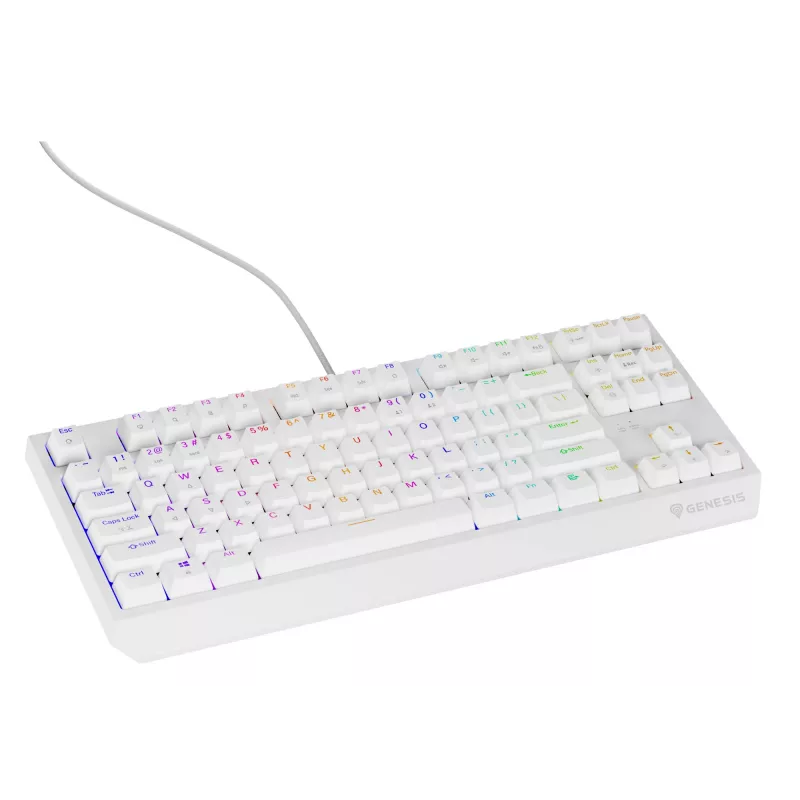 GENESIS Thor 230 TKL keyboard Gaming USB QWERTY US English White