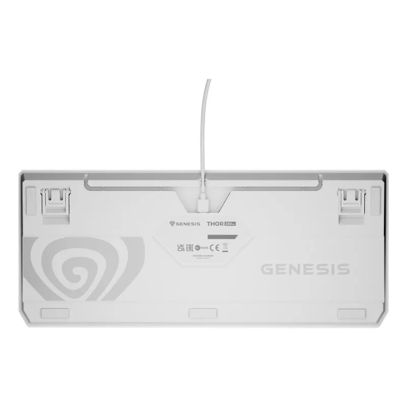 GENESIS Thor 230 TKL keyboard Gaming USB QWERTY US English White