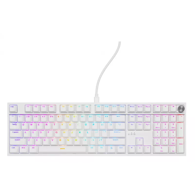 GENESIS NKG-2300 keyboard Universal USB QWERTY English White