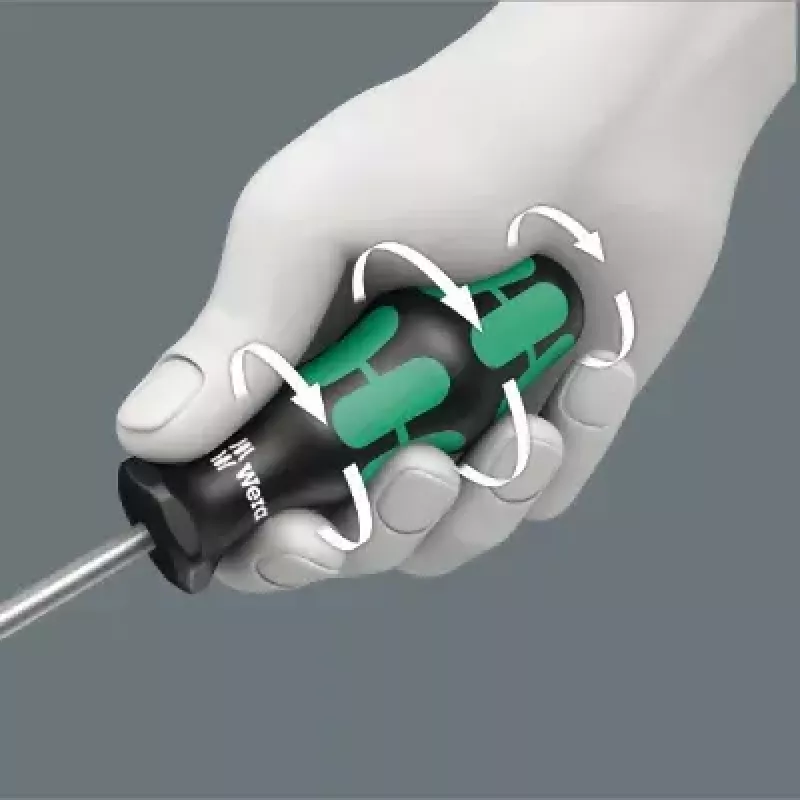 Screwdriver Set Wera 335/350/355/6 Kraftform Plus
