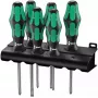 Screwdriver Set Wera 335/350/355/6 Kraftform Plus