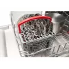 Semi built-in dishwasher AMICA DIM62E7qH — 14 place settings, 60 cm, LED touch display, 7 programs, White