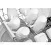 Semi built-in dishwasher AMICA DIM62E7qH — 14 place settings, 60 cm, LED touch display, 7 programs, White