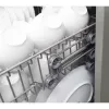 Semi built-in dishwasher AMICA DIM62E7qH — 14 place settings, 60 cm, LED touch display, 7 programs, White