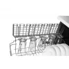 Semi built-in dishwasher AMICA DIM62E7qH — 14 place settings, 60 cm, LED touch display, 7 programs, White