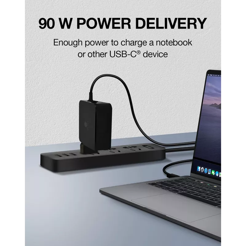 ICY BOX IB-PS101-PD Laptop, Smartphone, Tablet Black AC Indoor