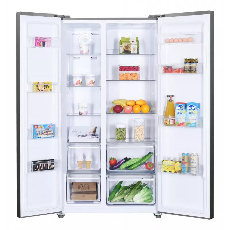 Beko GNO5322XPN side-by-side refrigerator Freestanding 532 L Stainless steel