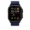 APPLE 49mm Blue Trail Loop - S/m - Black Titanium Finish