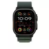 Band Apple 49mm Dark Green Alpine Loop Small Black Titanium Finish