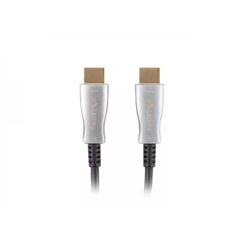 LANBERG HDMI Cable - M/m v2.0 Cable Optical 50m Black Aoc