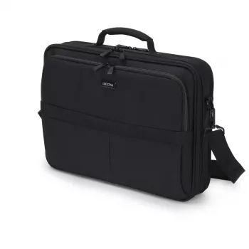 DICOTA Multi Plus Scale - 14-15.6in Notebook Case - Black / 600d Recycled Pet