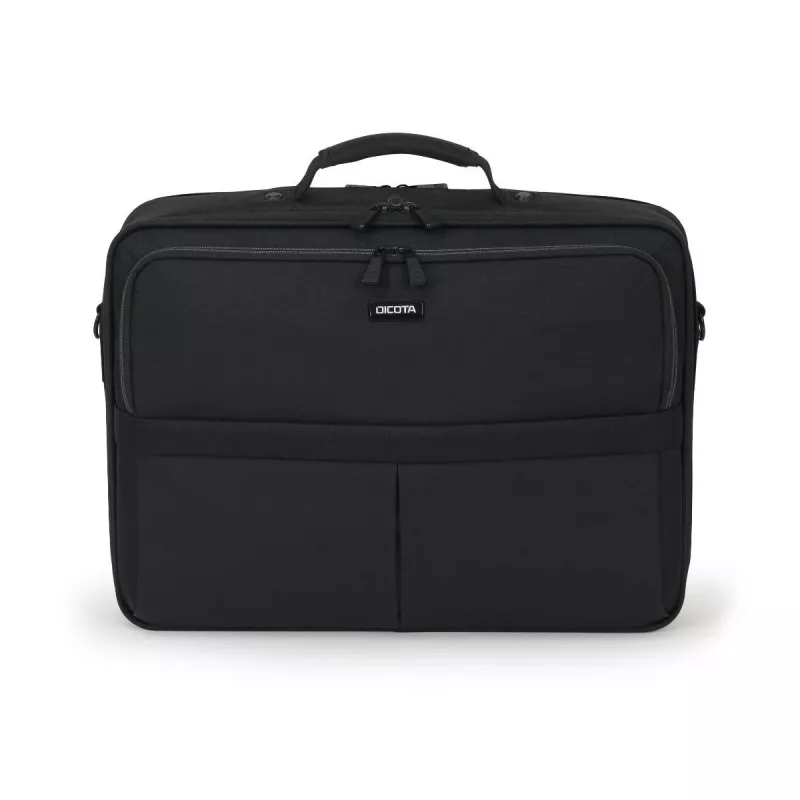DICOTA Multi Plus Scale - 14-15.6in Notebook Case - Black / 600d Recycled Pet