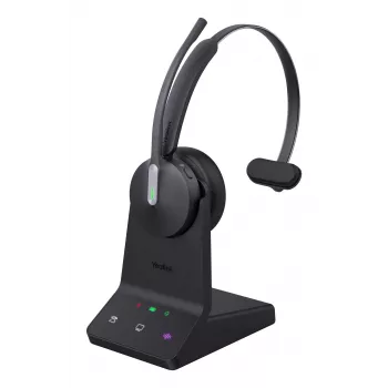 Yealink WH64 Mono UC Headset, Wireless, 20 - 20000 Hz, Office/Call center, 92 g, Headset, Black
