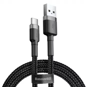 BASEUS Cafule Data Cable - USB Type-A to Type-C - 2m - Black