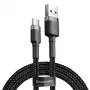 BASEUS Cafule Data Cable - USB Type-A to Type-C - 2m - Black