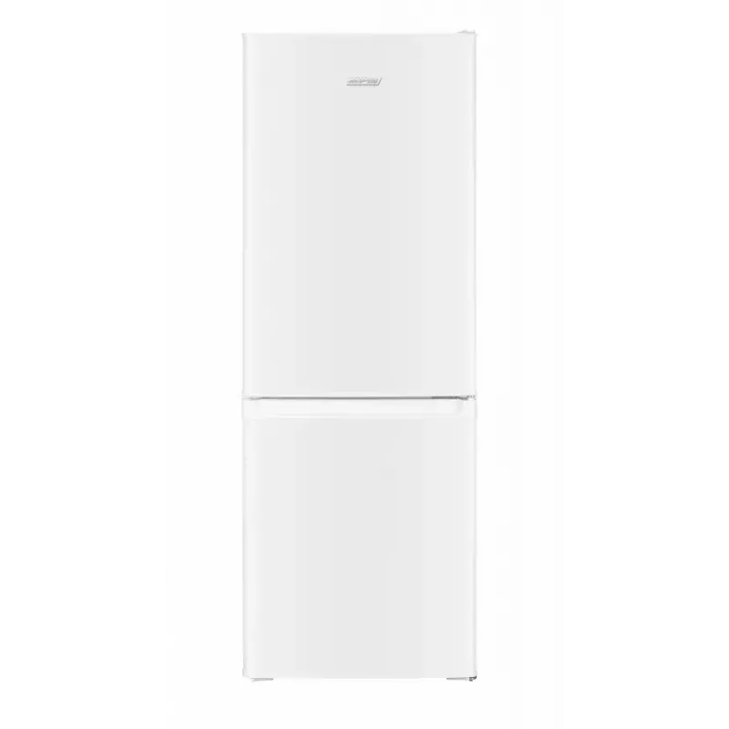 Fridge-freezer MPM MPM-182-KB-38W, freestanding, total capacity 182 L (fridge 121 L / freezer 52 L), white, E class