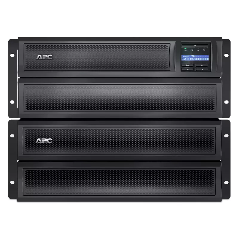 APC Smart-UPS X SMX2200HV - 2200VA, 8x C13 + 2x C19 outlet, USB, expandable runtime, short depth