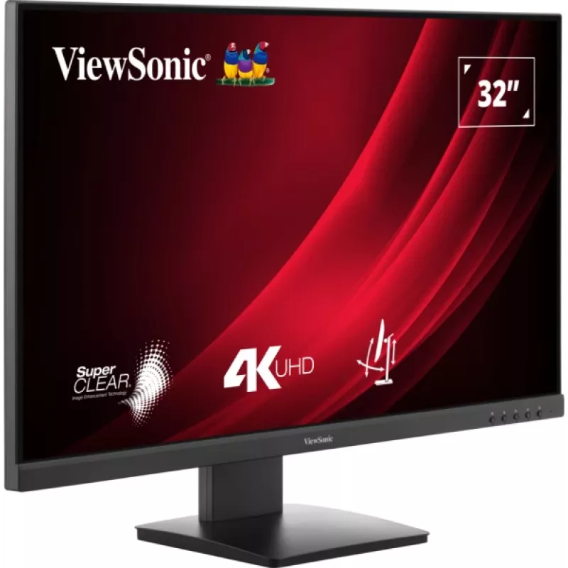 Viewsonic VG3208-4K computer monitor 81.3 cm (32 inch) 3840 x 2160 pixels 4K Ultra HD LED Black