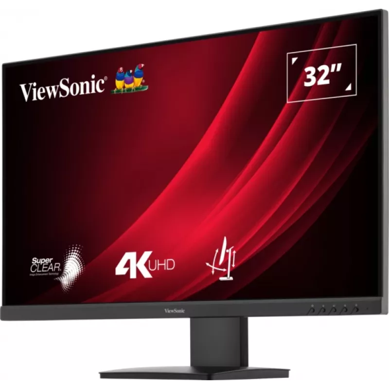 Viewsonic VG3208-4K computer monitor 81.3 cm (32 inch) 3840 x 2160 pixels 4K Ultra HD LED Black