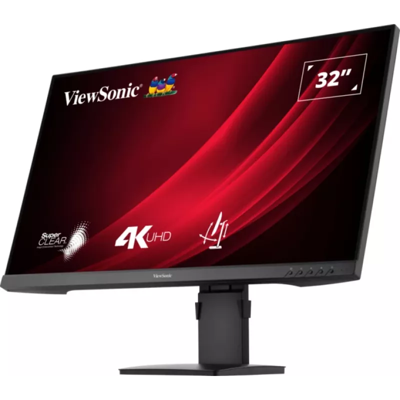 Viewsonic VG3208-4K computer monitor 81.3 cm (32 inch) 3840 x 2160 pixels 4K Ultra HD LED Black