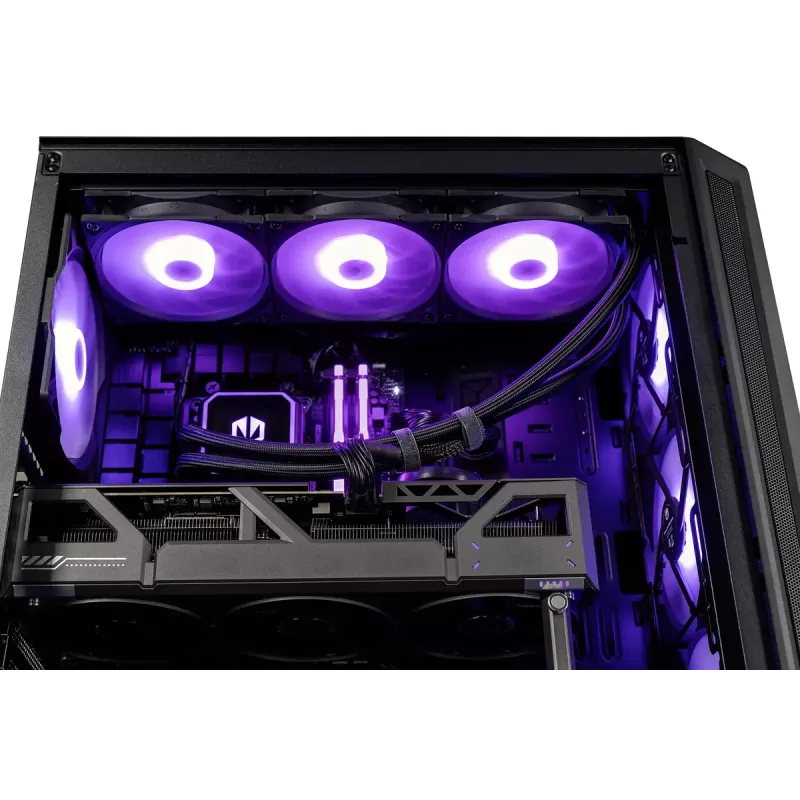 Desktop PC ActiveJet MIDI Tower AMD Ryzen 7 9700X, 32GB DDR5 6000MHz, 1TB SSD, Radeon RX 9060 XT 16GB, Windows 11 Pro, 850W, Black