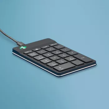 R-Go Tools Numeric keypad R-Go Numpad Break, ergonomic numeric keypad with break software, wired, black