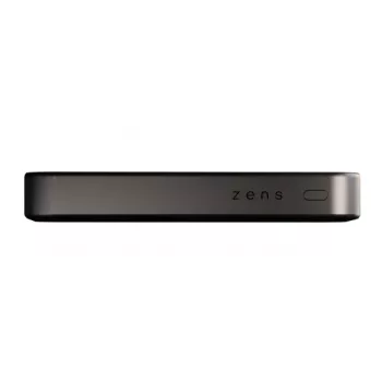 ZENS Powerbank Slim Qi2 Al 10000mah Black