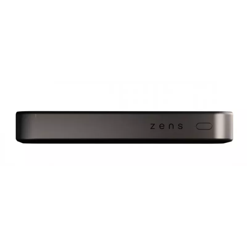 ZENS Powerbank Slim Qi2 Al 10000mah Black