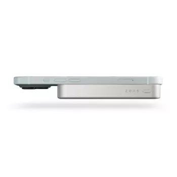 ZENS Powerbank Slim Qi2 Al 10000mah White