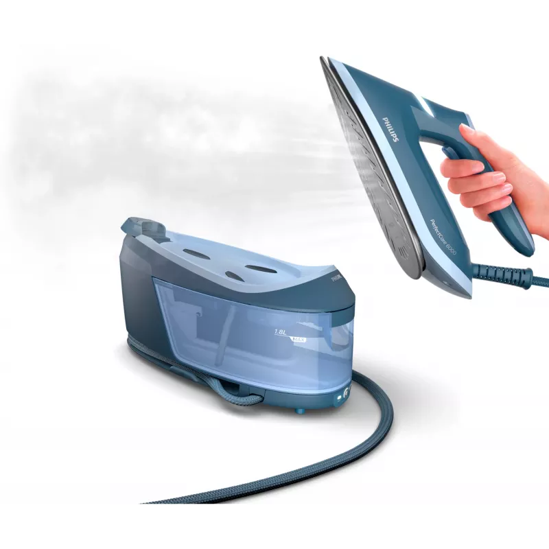 Philips 6000 series PSG6042/20 steam ironing station 2400 W 1.8 L SteamGlide Advanced Blue
