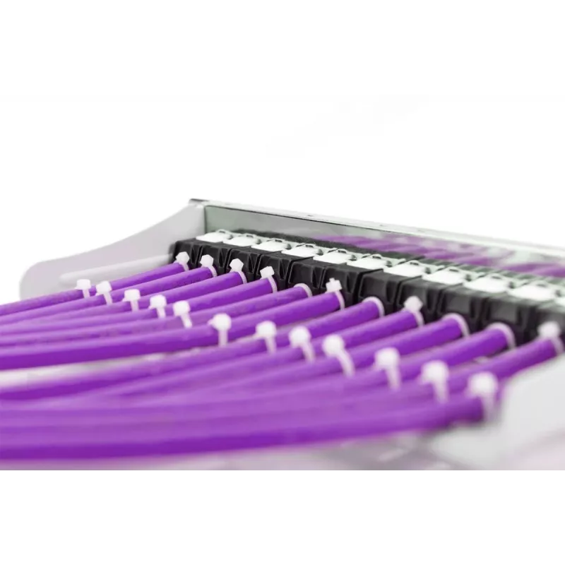 DIGITUS installation cable - CAT6 - U/UTP - B2ca - 100m - Purple