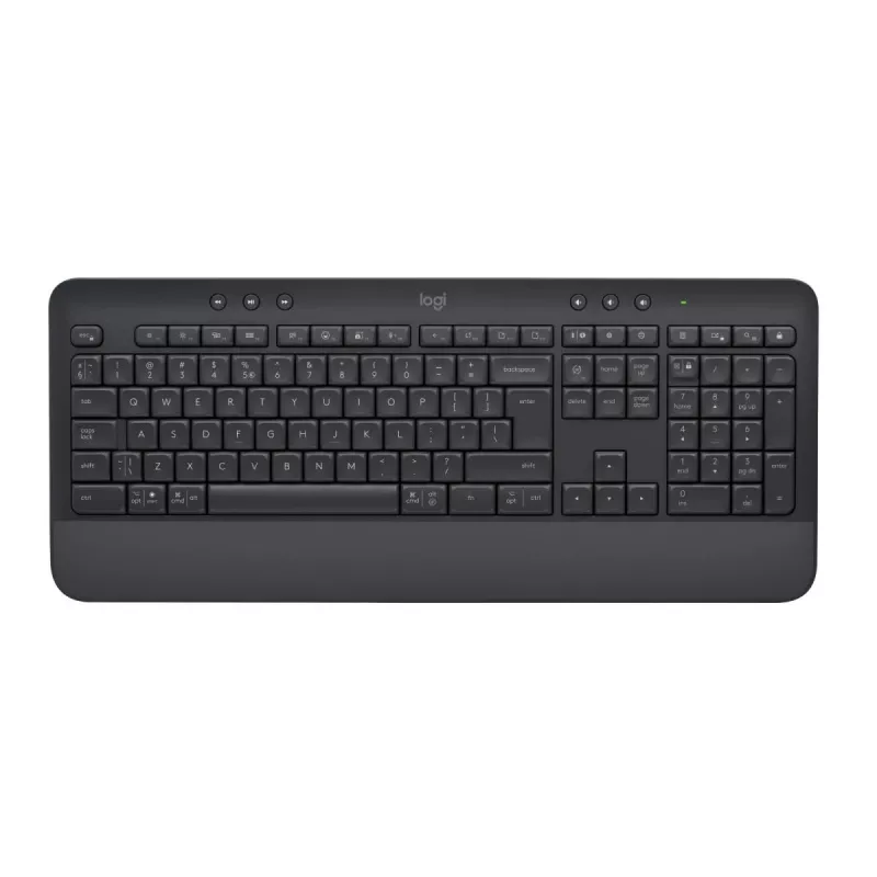 LOGITECH Signature K650 Wireless Keyboard - Graphite - Us International - Qwerty