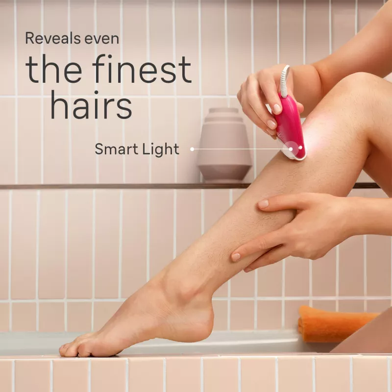 Epilator Braun Silk-épil 3 SE3-202, 20 tweezers, AC powered, Berry