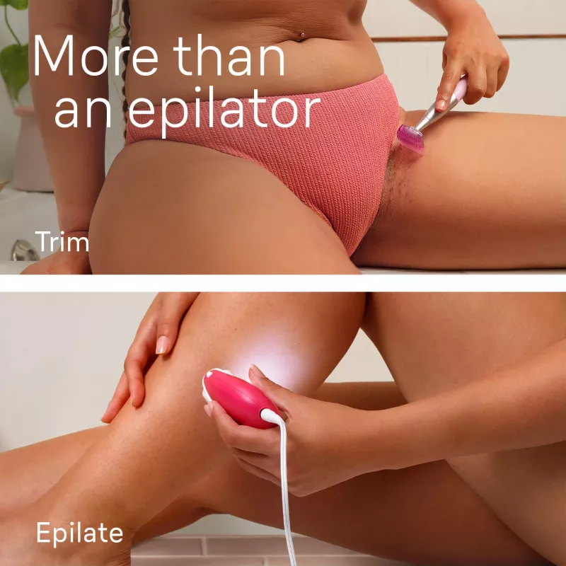Epilator Braun Silk-épil 3 SE3-202, 20 tweezers, AC powered, Berry