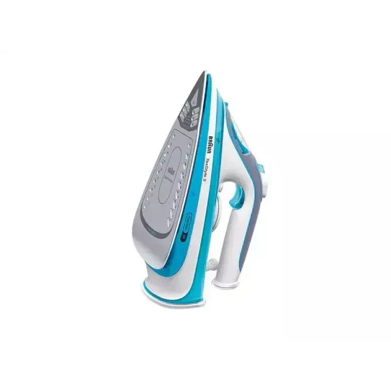 Braun TexStyle 5 SI 5006 BL Dry & Steam iron Ceramic soleplate 2600 W Blue, Grey, White
