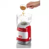 Ariete 2956, Pop Corn Party Time, Pop Corn Machine, Bursts 60gr of Corn for Pop Corn in 2 minutes with Hot Air, Fat Free, 1000 Watt, Red