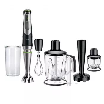Braun MultiQuick 9 MQ9147X 0.6 L Immersion blender 1200 W Black, Stainless steel