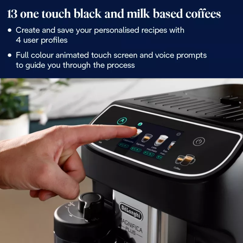 De’Longhi Magnifica Plus ECAM320.60.B Fully-auto Espresso machine 1.9 L