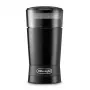Burr coffee grinder De’Longhi KG200 — stainless steel burrs, 90 g bean hopper, 170 W, black