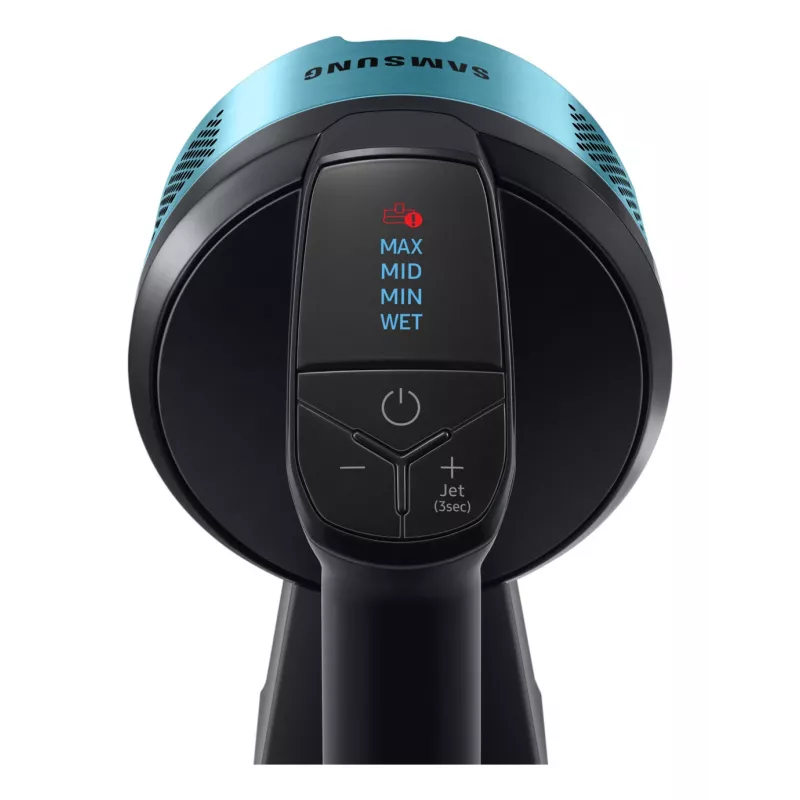 Samsung VS20B75AGR1/GE stick vacuum/electric broom 2-in-1 stick vacuum Battery Dry Bagless 0.8 L 550 W Black, Chrome, Mint colour, Teal
