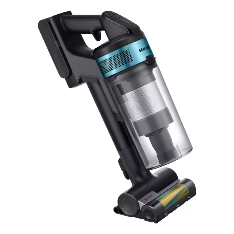Samsung VS20B75AGR1/GE stick vacuum/electric broom 2-in-1 stick vacuum Battery Dry Bagless 0.8 L 550 W Black, Chrome, Mint colour, Teal