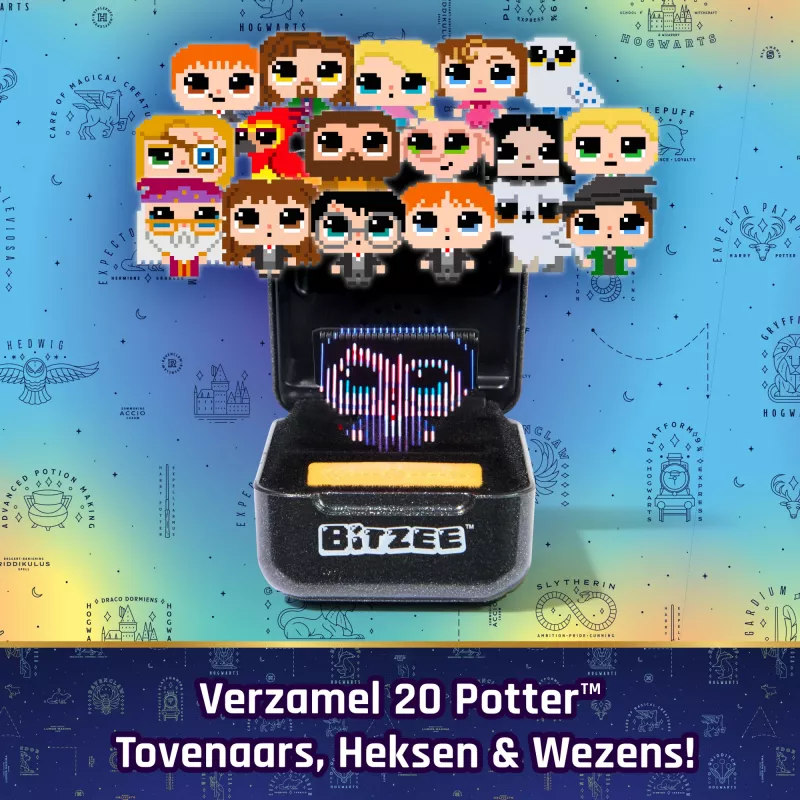 Wizarding World Harry Potter, Bitzee Interactive Toy with 20 Characters Inside, Great for Easter Gifts, Digital Pet Reacts to Swipes, Tilts & Taps