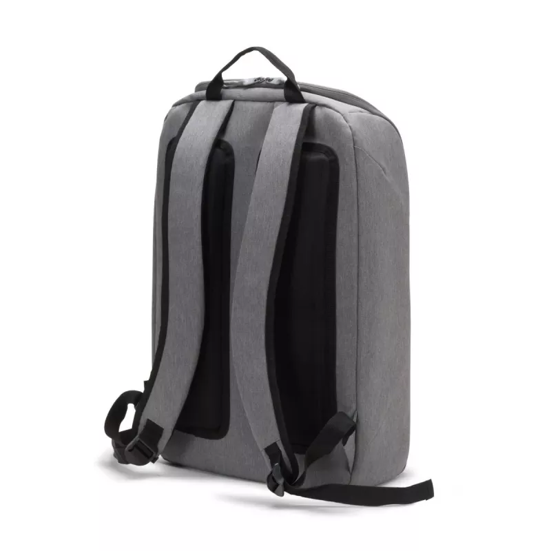 DICOTA Backpack Eco Motion - 13-15.6in Notebook Backpack - Light Grey / 600d Rpe Polyester