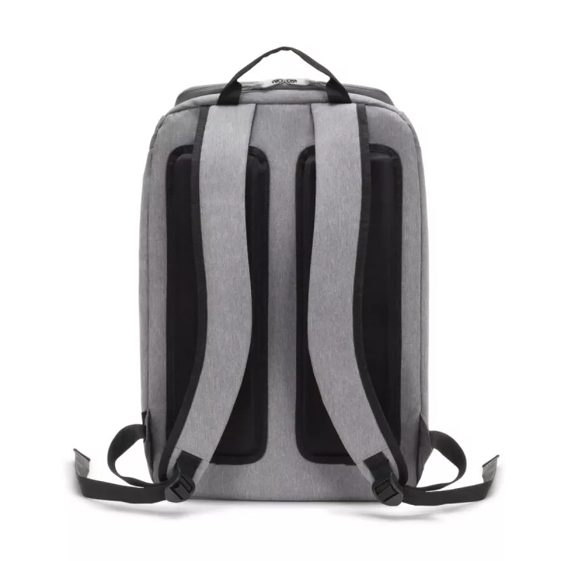 DICOTA Backpack Eco Motion - 13-15.6in Notebook Backpack - Light Grey / 600d Rpe Polyester