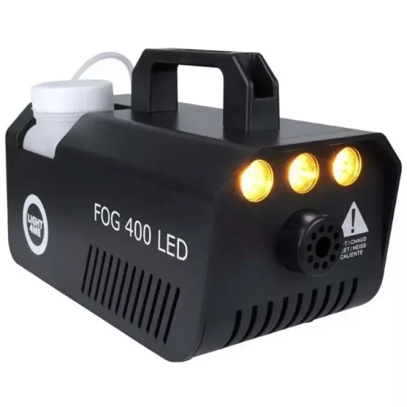 Smoke machine Light4Me GIG SET 1 400W LED — smoke generator with 400W LED lighting, IP20, set includes smoke and fog generator