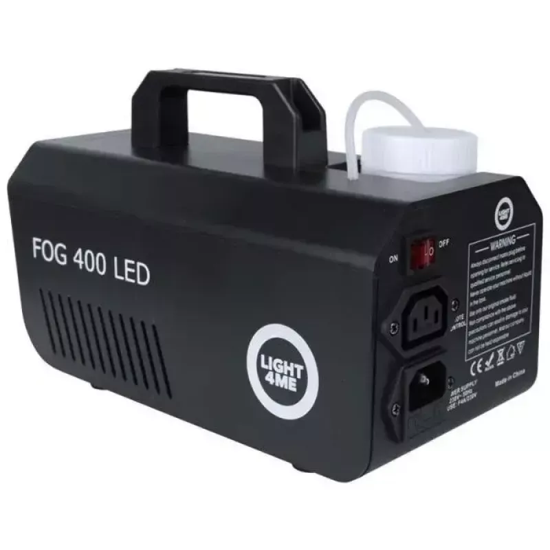 Smoke machine Light4Me GIG SET 1 400W LED — smoke generator with 400W LED lighting, IP20, set includes smoke and fog generator
