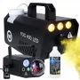Smoke machine Light4Me GIG SET 1 400W LED — smoke generator with 400W LED lighting, IP20, set includes smoke and fog generator
